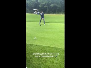 Найл играет в гольф в на JP McManus Pro-Am (3 июля 2022)
