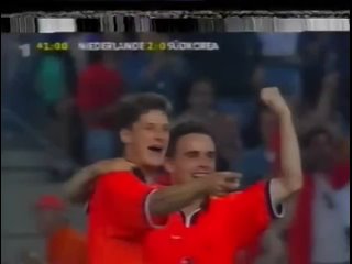 Марк Овермарс - гол Южной Корее на ЧМ-1998