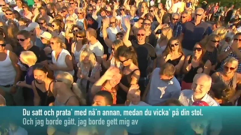 Linda Pira Petra Marklund Varje gång jag ser dig ( Live Allsång på Skansen