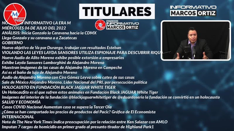 INICIAMOS #LaEraM | Este MIÉRCOLES en el #Informativo #LaEraMediáticaNoticias Gonzalo hace lo que en campaña no hizo. Pleito …