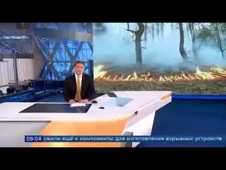 ПЕРВЫЙ КАНАЛ. Якутск заволокло дымом от лесных пожаров