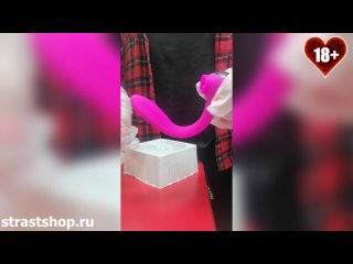 18+ Видеообзор клиторального стимулятора Сатисфакер Drago от ФлешНаш