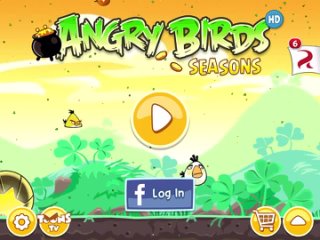 Angry Birds Seasons Go Green, Get Lucky 1-1 + Music 🎶🍀