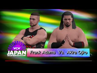 Frank Adams vs Akira Ojiro