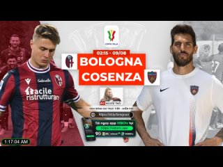 02:15  - Coppa Italia - Bologna - Cosenza (Th)