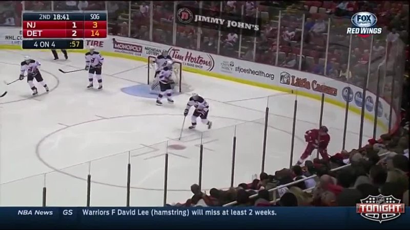 Detroit Red Wings   4 - 2   New Jersey Devils