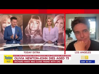 Hollywood reacts to the tragic passing of Olivia Newton-John _ 9 News Australia