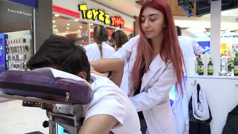Mall Chair Massage Head, Neck, Back, Arm Public