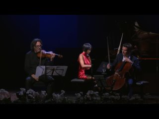 Leonidas Kavakos, Gautier Capuçon, and Yuja Wang perform Shostakovich and Tchaikovsky      Verbier Festival 2022