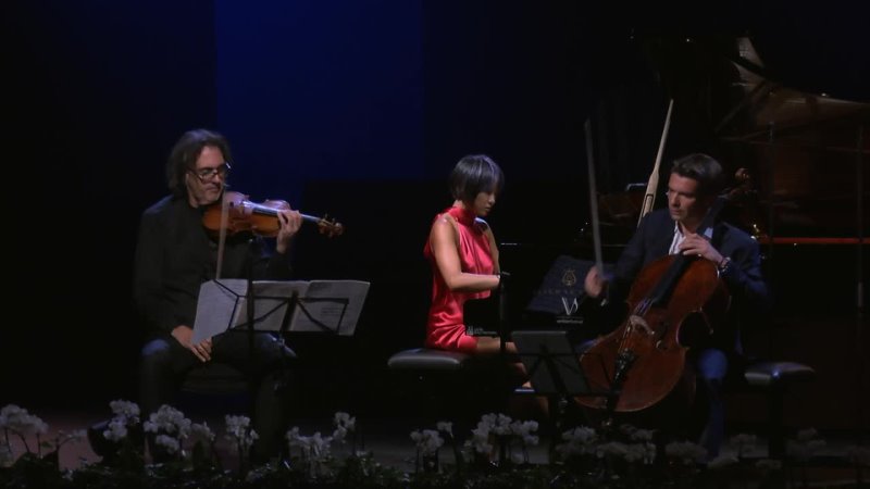 Leonidas Kavakos, Gautier Capuçon, and Yuja Wang perform Shostakovich and Tchaikovsky Verbier Festival