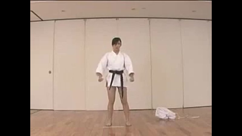 Hot japanese karate babe