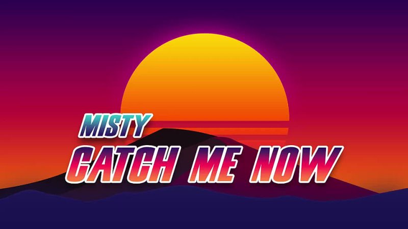 Misty - Catch Me Now   Official Cartoon Video   Bulgarian Deep House  Slap Hous