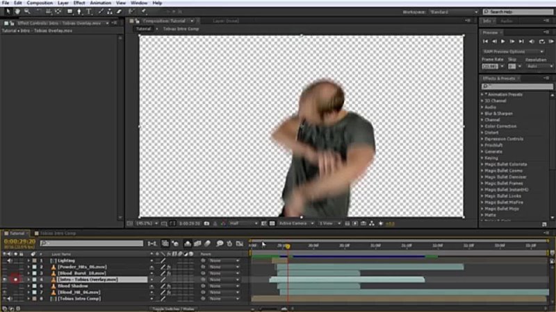 Adobe After Effects Quick VFX - Blood Smear
