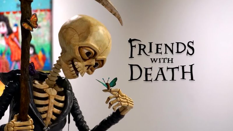 Friends With Death Jim Mc Kenzie ( Grim Reaper Sculpture) 7, 000 Photos Stop