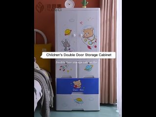 children’s  Double Door Storage Cabinet