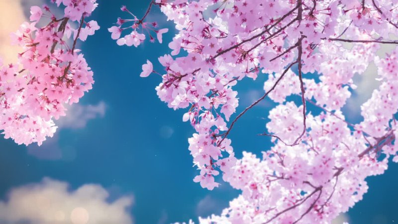 Сакура живые обои. Сакура. Обои на рабочий стол Сакура. Blooming Sakura. Живые обои на рабочий стол.
