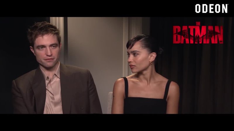 ODEON meets the cast of The Batman Robert Pattinson Zoë Kravitz Paul Dano Jeffrey