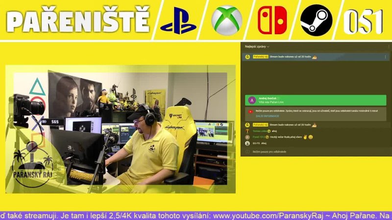 Pařeniště 51. číslo | Červenec 2022 | PS Plus, Xbox Gold, Switch, PC, slevy a novinky