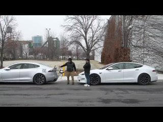 AMS Performance Jet Powered Tesla vs PLAID