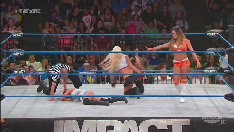 Gail Kim (c) vs. Angelina Love vs. Madison Rayne vs. Brittany - Fatal 4 Way  match for the TNA Knockouts championship, TNA 