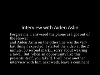 Surprise Interview with Aiden Aslin, who was Captured in Mariupol