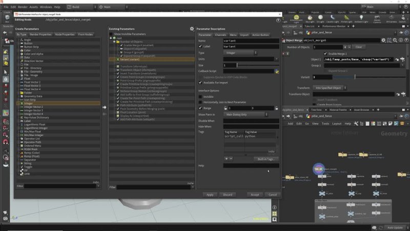 113 Using the Stacking System to Build Street Lamps ( Attributes, Variables Parameters