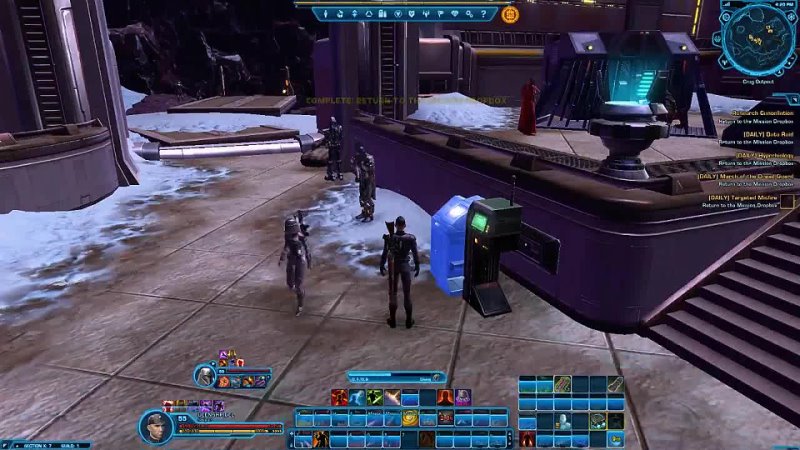 SWTOR All Dailys For The Empire Whitout Heroics Part 3 (Section X)