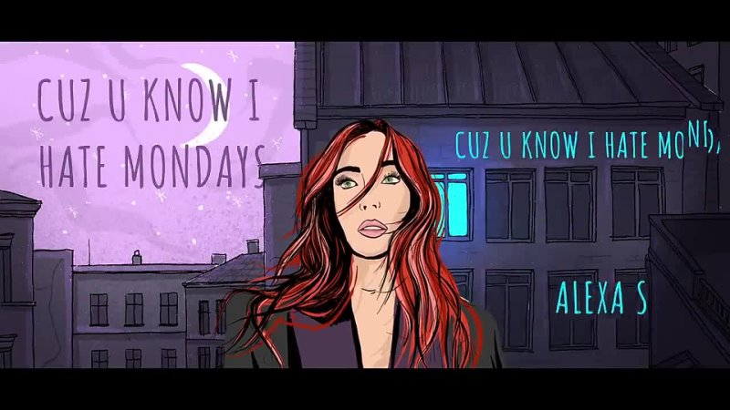 Olivia Addams - Alexa, Skip to Friday - Lyrics Video