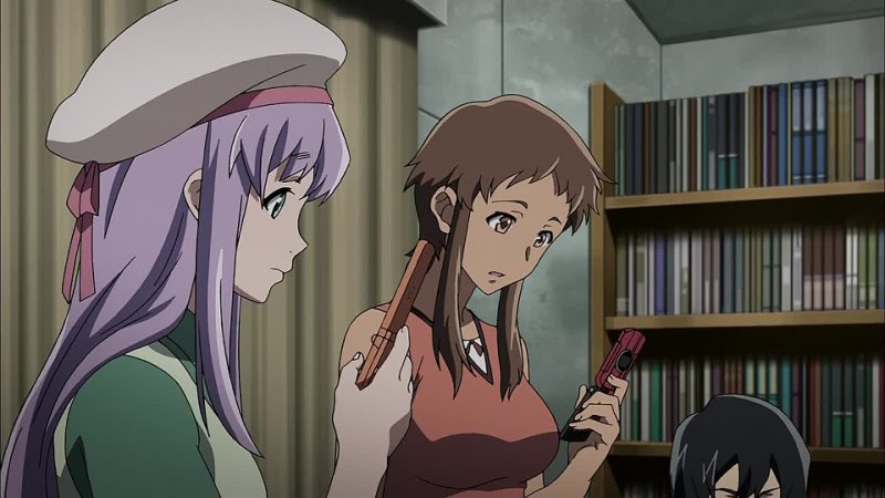 Дневник Будущего Mirai Nikki 20 Серия Передача данных.