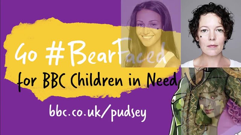 Sophie for BBC Children in Need campaign , Bear