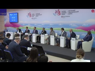 Пленарное заседание “Россия – Индия“ на ВЭФ