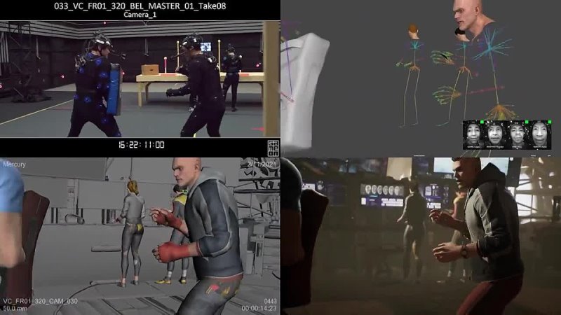 Gotham Knights Motion Capture Footage