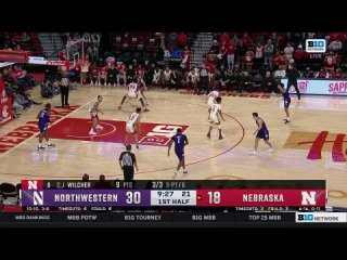 NCAAM 20220206 Northwestern at Nebraska