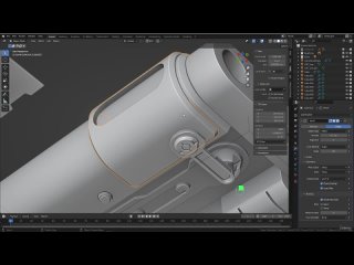 34. 036_Modeling section_Adding Bevel to the light and fixing some problems part 2