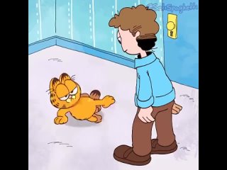 Garfield breakdance