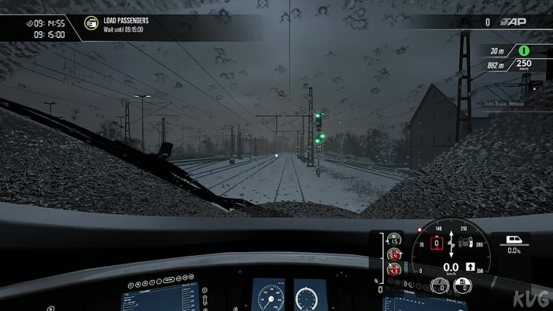 Throneful Train Sim World 3 Snow Gameplay ( PS5 UHD) 4 K60