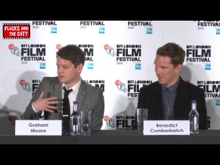 Benedict Cumberbatch  Keira Knightley Interviews - Full The Imitation Game Press Conference