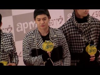 150130 Got7 APM HI 5 Session Jackson answers question in Cantonese