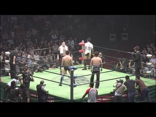 NOAH - Prince Devitt  Ryusuke Taguchi vs KENTA  Eddie Edwards