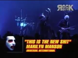 Marilyn Manson - this is the new shit live