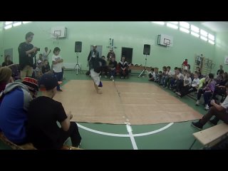 ТихийМарк vs Попрыгунчик(bboys 6-10 лет)2 круг