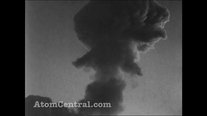 unedited atomic bomb explosion w