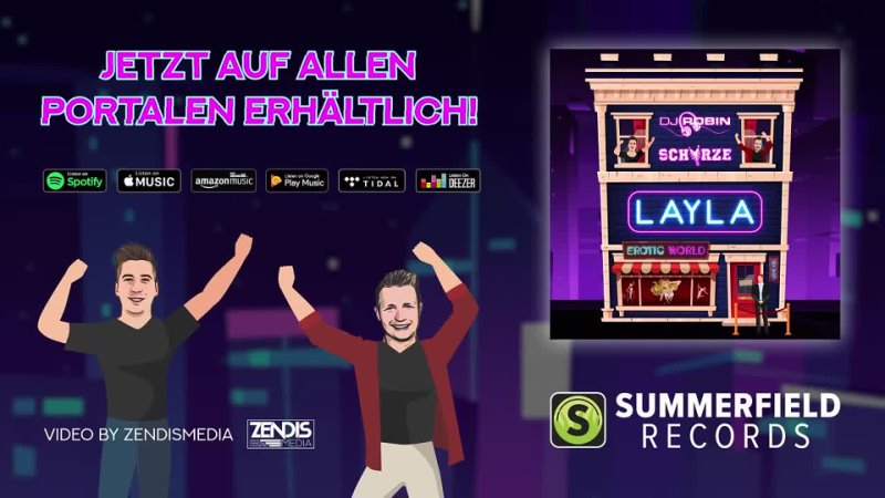 DJ Robin  Schürze - Layla (Official Lyricvideo)  Summerfield Records