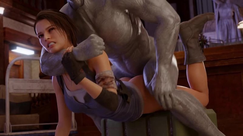 Jill Valentine Anal With Mr. X [TheCount][NoSound] Oral, Anal, Futa/trans, Big tits, Group
