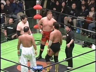 Mitsuharu Misawa  Takeshi Rikio vs. Genichiro Tenryu  Shiro Koshinaka (January 8th, 2005)