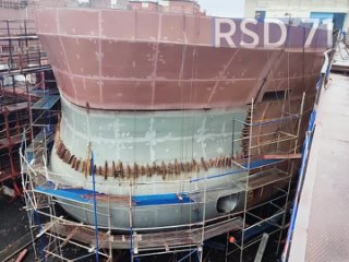 Строительство судов по проектам RSD 71 и RST 38.