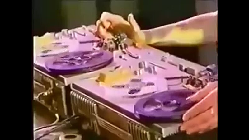 Insane DJ skills on tape decks back in