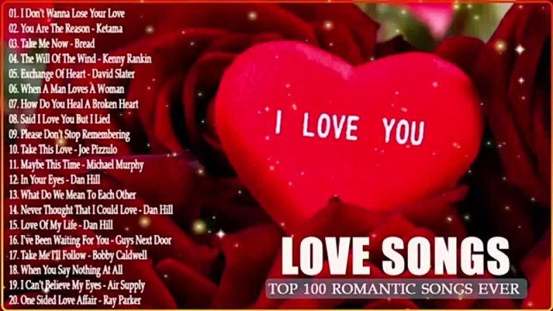 Mellow love songs 80s 90s 100 greatest love songs of all time, WESTlife,