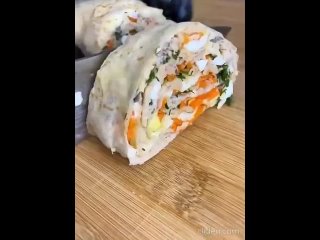 КУЛИНАРНЫЕ ВКУСНОСТИ. Закуска из лаваша с горбушeй