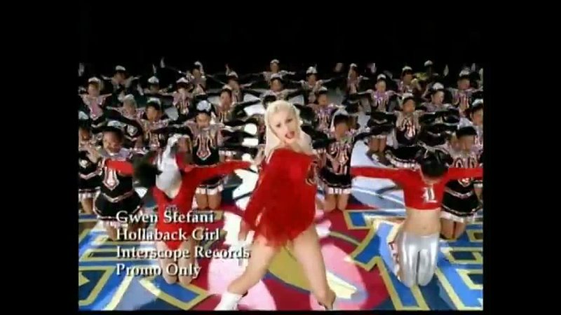 Gwen Stefani Hollaback Girl, 2005,